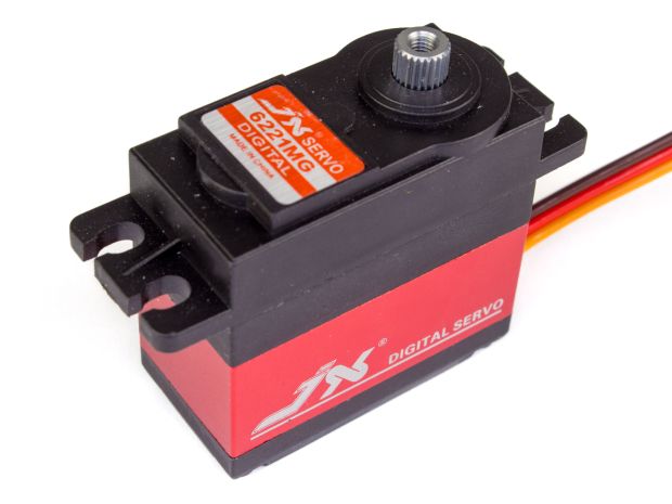 Сервомеханізм цифровий JX PDI-6221MG-120 62g/17.2kg/0.18sec (4.8В), Світлина 1