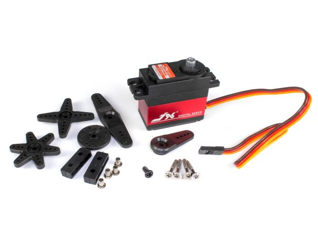 Сервомеханізм цифровий JX PDI-6221MG-120 62g/17.2kg/0.18sec (4.8В), Світлина 2