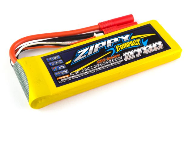 Акумулятор ZIPPY Compact 2700mAh 2S 25C, Світлина 2