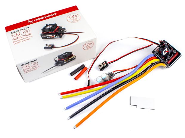 Регулятор безколекторний HobbyWing QuicRun 10BL120, Світлина 4