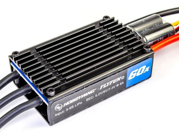 Регулятор безколекторний Hobbywing FlyFun 60A V5, Фото 1