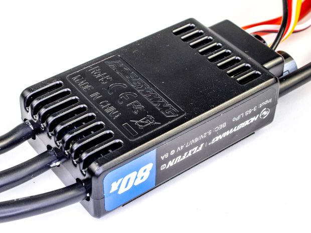 Регулятор безколекторний Hobbywing FlyFun 80A V5, Фото 3