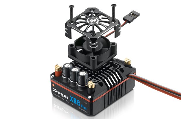 Регулятор безколекторний HobbyWing XeRun XR8 Plus, Фото 4