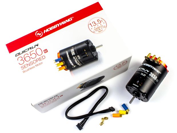 Безколекторний двигун HobbyWing QuicRun G2 3650SD 13.5T, Світлина 4