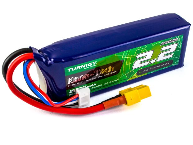 Акумулятор Turnigy nano-tech 2200mAh 3S 25C, Світлина 1