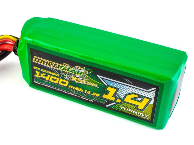 Акумулятор Turnigy MultiStar Racer Series 1400mAh 4S 65C, Світлина 2
