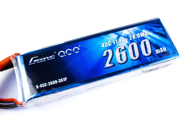 Акумулятор Gens Ace 2600mAh 3S 45C, Фото 1