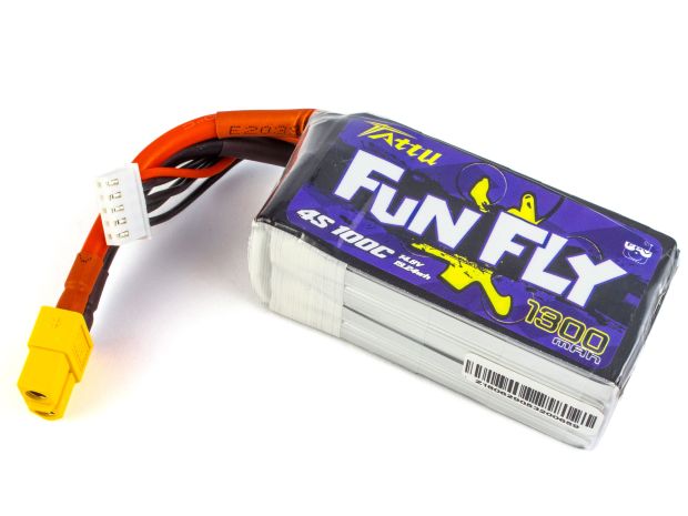 Акумулятор TATTU FunFly 1300mAh 4S 100C, Світлина 2