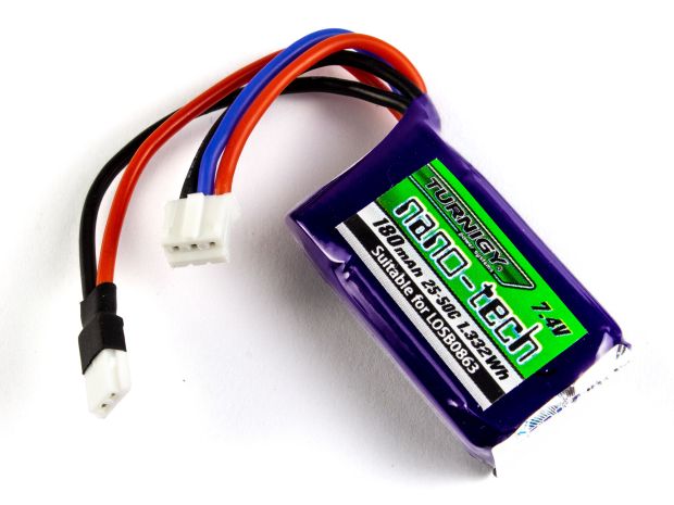Акумулятор Turnigy nano-tech 180mAh 2S 25C, Фото 2