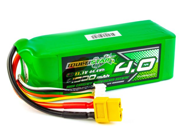 Акумулятор Turnigy Multistar 4000mAh 3S2P 12C, Світлина 1