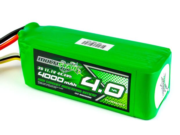 Акумулятор Turnigy Multistar 4000mAh 3S2P 12C, Світлина 2