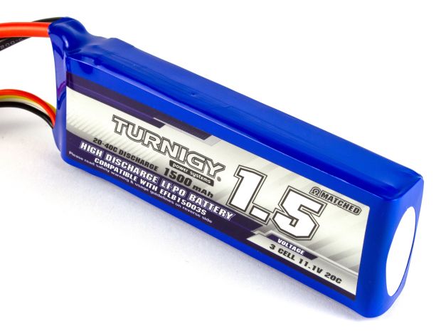 Акумулятор Turnigy 1500mAh 3S 20C (EC3), Світлина 2