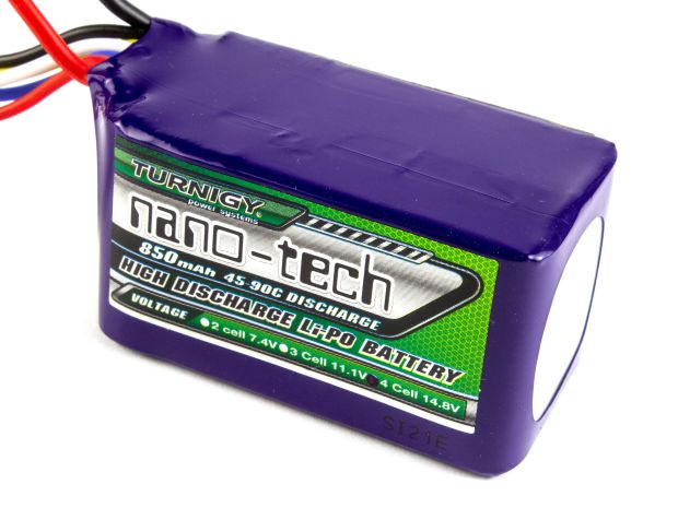 Акумулятор Turnigy nano-tech 850mAh 4S 45C, Світлина 2