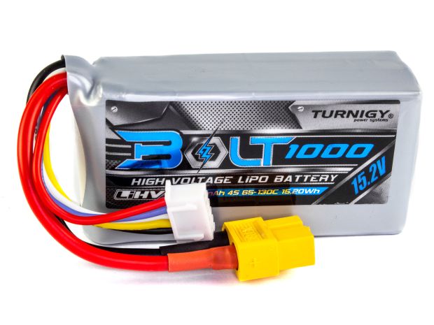 Акумулятор Turnigy Bolt 1000mAh 4S 65C (LiHV), Фото 1