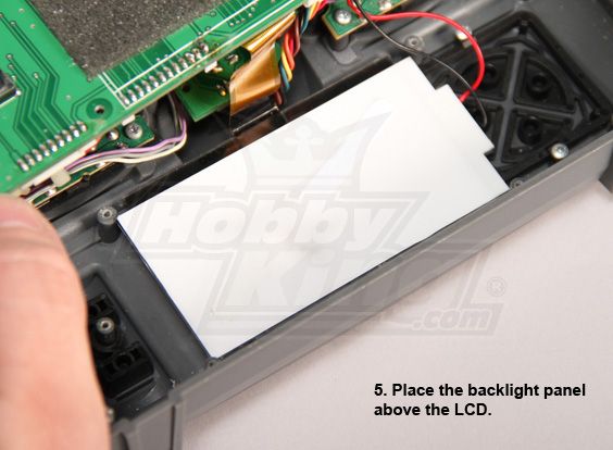 Підсвідка дисплею синього кольору Turnigy 9X LCD, Фото 6