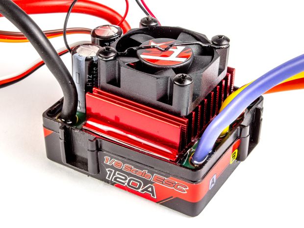 Безколекторна вологозахищена система Turnigy TrackStar 1/8 2100KV/120A, Світлина 5