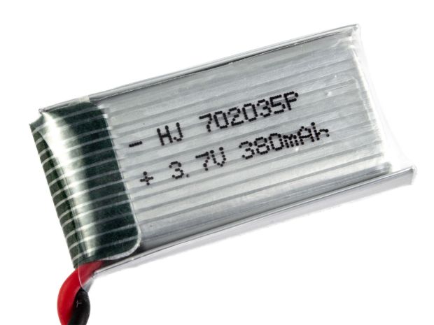 Акумулятор для Syma X15 380mAh 1S 20C, Світлина 1