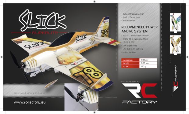 Модель для 3D-пілотажу Slick (Rainbow), Світлина 2