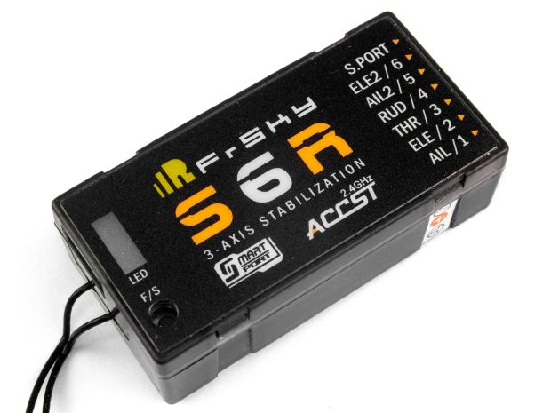 Приймач FrSky S6R 6Ch, Світлина 1