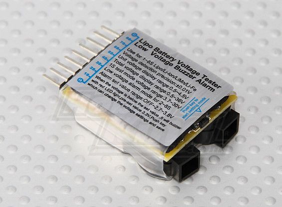 Тестер для LiPO акумуляторів 1-8S, Світлина 2