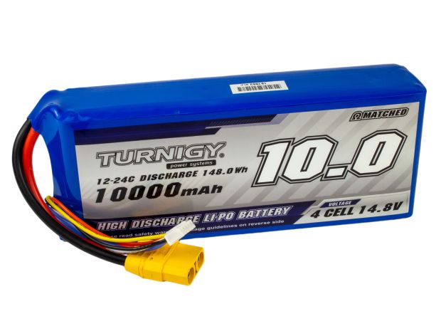 Акумулятор Turnigy 10000mAh 4S 12C, Світлина 1