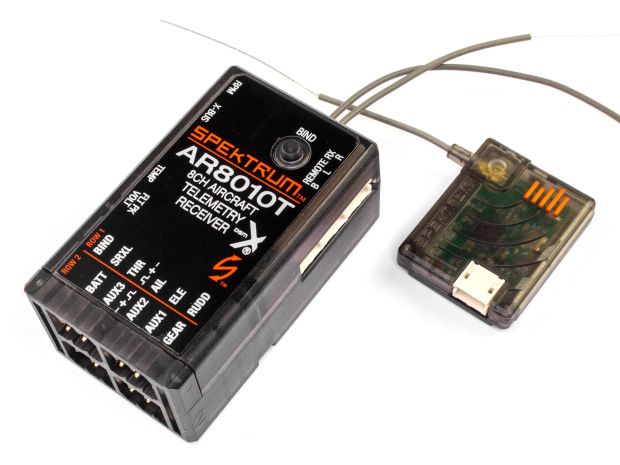 Приймач Spektrum AR8010T 8Ch (з телеметрією), Світлина 1
