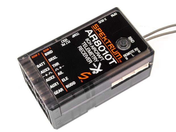 Приймач Spektrum AR8010T 8Ch (з телеметрією), Світлина 2