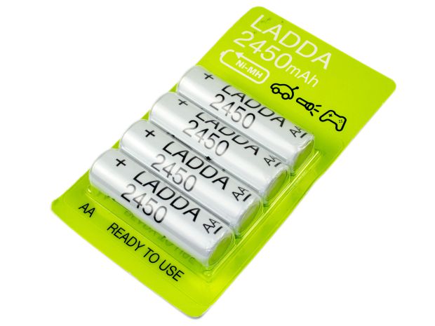 Акумулятор LADDA AA 2450mAh NiMH, Світлина 3