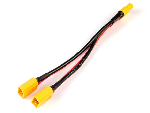 Розгалужувач XT60 (мама) з дротом 12см, Світлина 1