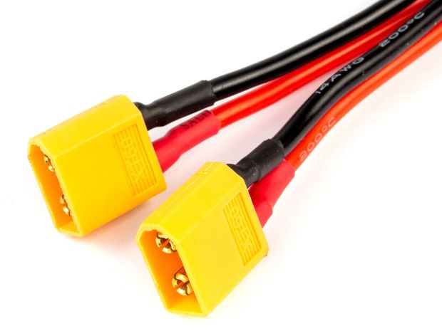 Розгалужувач XT60 (мама) з дротом 12см, Світлина 2