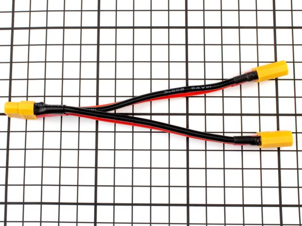 Розгалужувач XT60 (мама) з дротом 12см, Світлина 4