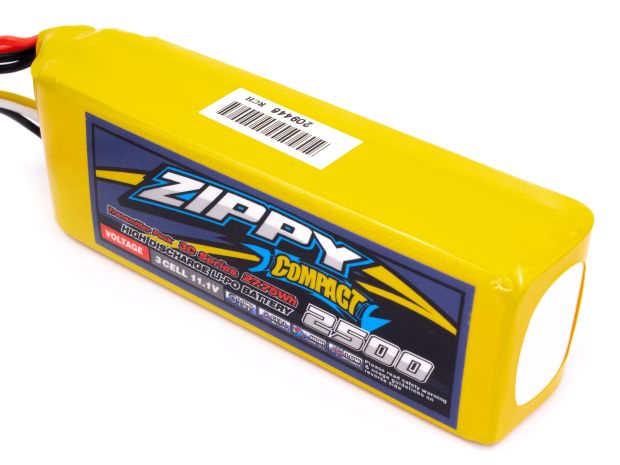Акумулятор ZIPPY Compact 2500mAh 3S для передавачів, Світлина 2
