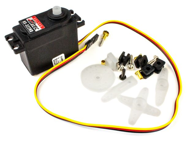 Сервомеханізм аналоговий Hitec HS-322HD 43g/3.0kg/0.19sec (4.8В), Світлина 2