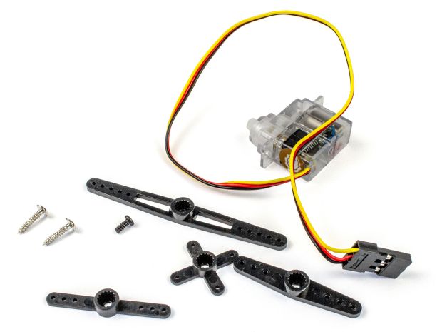 Сервомеханізм аналоговий Hitec HS-40 4.8g/0.6kg/0.12sec (4.8В), Світлина 2