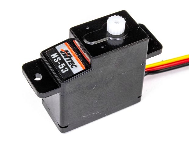 Сервомеханізм аналоговий Hitec HS-53 7.9g/1.22kg/0.16sec (4.8В), Світлина 1