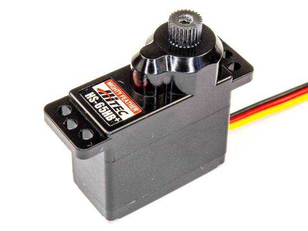 Сервомеханізм аналоговий Hitec HS-65HB 11.2g/1.58kg/0.16sec (4.8В), Світлина 1