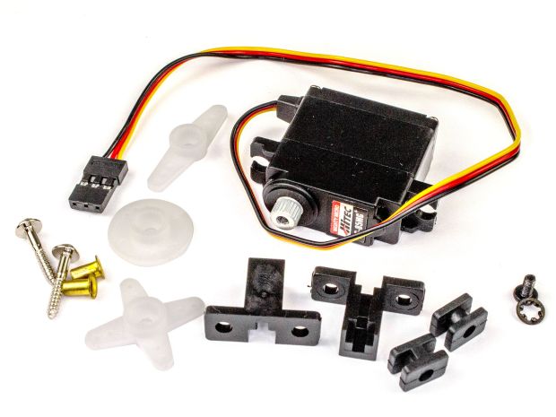 Сервомеханізм аналоговий Hitec HS-85MG 21.8g/3.02kg/0.16sec (4.8В), Світлина 2