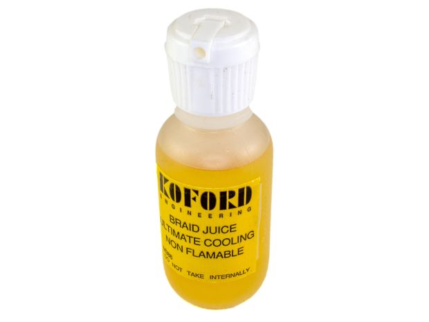 Кондиціонер Koford Braid Juice Ultimate Cooling Non Flamable для щіток струмознімача трасових автомоделей  M386 , Світлина 1