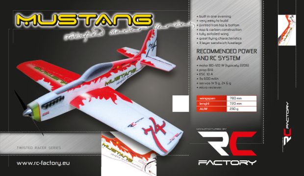 Авіамодель Mustang (Red), Світлина 2
