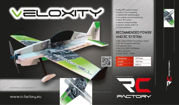 Модель для 3D-пілотажу Veloxity, Світлина 2
