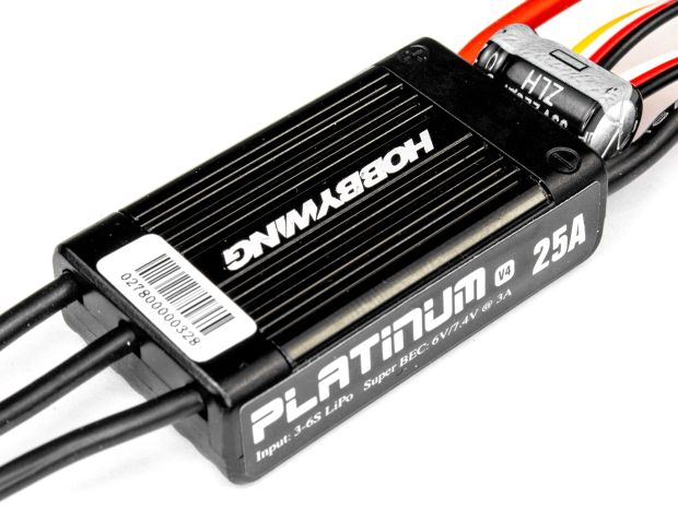 Регулятор безколекторний Hobbywing Platinum 25A V4, Фото 1