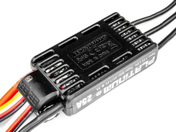 Регулятор безколекторний Hobbywing Platinum 25A V4, Фото 3