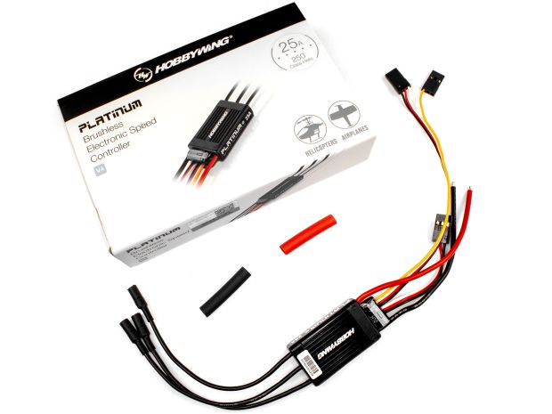 Регулятор безколекторний Hobbywing Platinum 25A V4, Фото 4