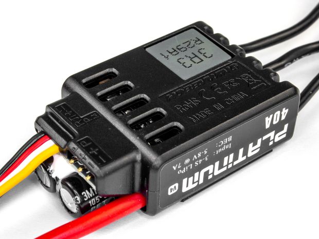 Регулятор безколекторний Hobbywing Platinum 40A V4, Світлина 3