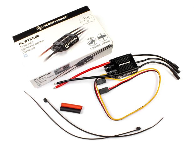 Регулятор безколекторний Hobbywing Platinum 40A V4, Світлина 4