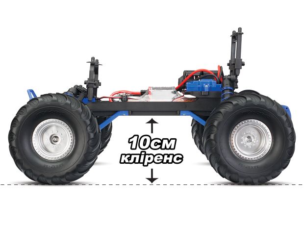 Автомодель монстр 1/10 Traxxas Skully RTR, Світлина 4