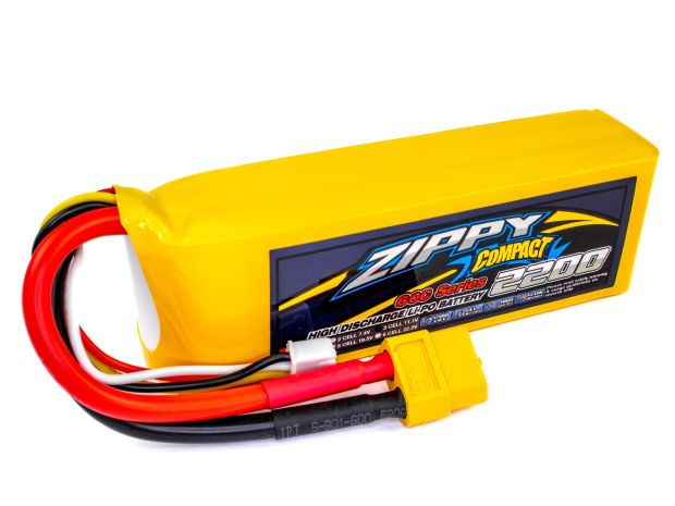 Акумулятор ZIPPY Compact 2200mAh 3S 60C, Світлина 1