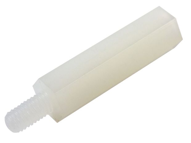 Стійка нейлонова гвинт-гайка M3х20мм, Фото 1