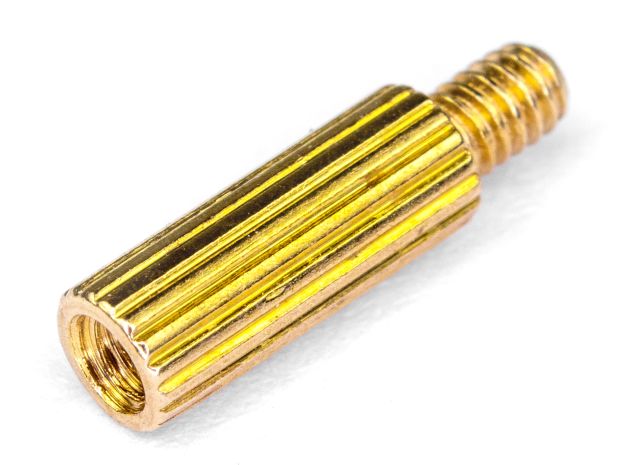 Стійка латунна гвинт-гайка M2х8мм, Світлина 2
