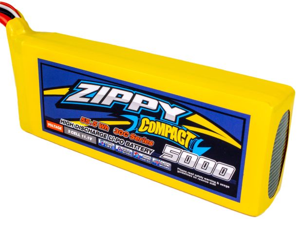 Акумулятор ZIPPY Compact 5000mAh 3S 30C, Світлина 2